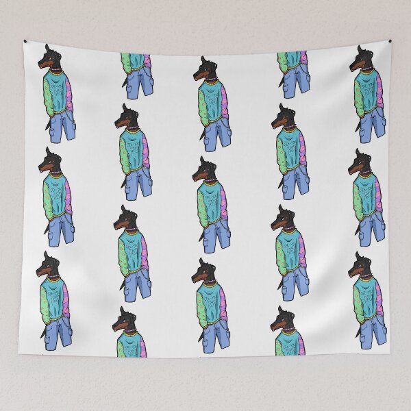 Item preview, Pastel Punk Doberman designed and sold by StudioSerpuntine.