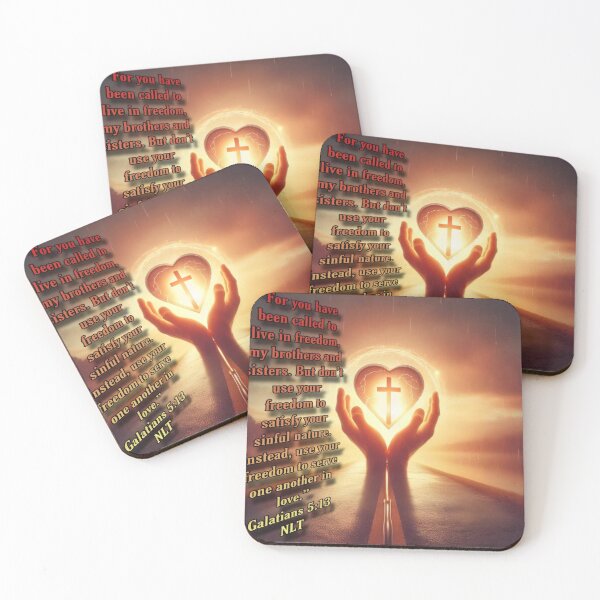 Item preview, Galatians 5:13 NLT - v1 - JCTRUTHER designed and sold by JCTRUTHERshop.