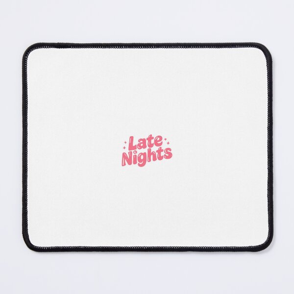 Item preview, Late Nights Pink Retro Typography Design designed and sold by DIREY-SHOP.