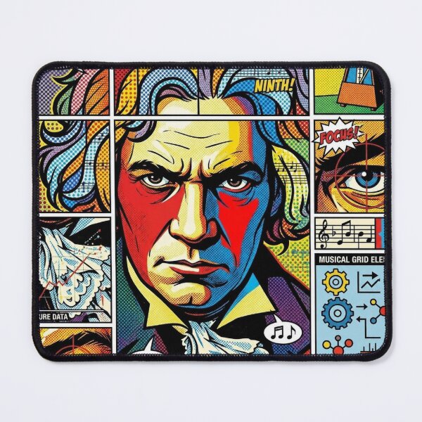 Item preview, Pop Art Graphic Ludwig van Beethoven Composer designed and sold by G-M-Designs.