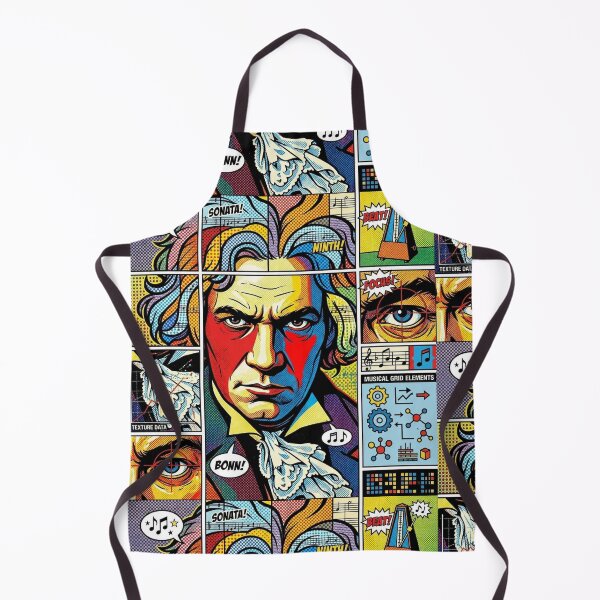 Item preview, Pop Art Graphic Ludwig van Beethoven Composer designed and sold by G-M-Designs.