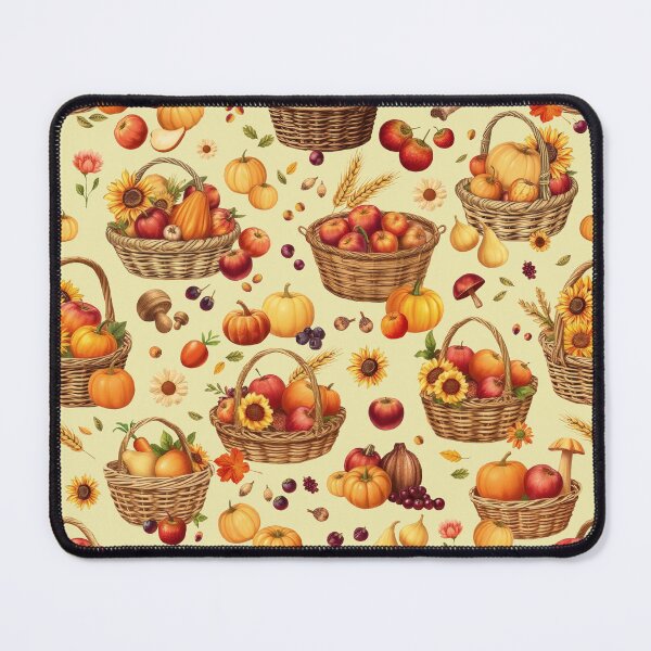 Item preview, Vintage Autumn Harvest Bounty Pattern designed and sold by UnhingedBird.