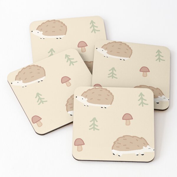 Item preview, Woodland Hedgehog Pattern designed and sold by Qualia Studio.