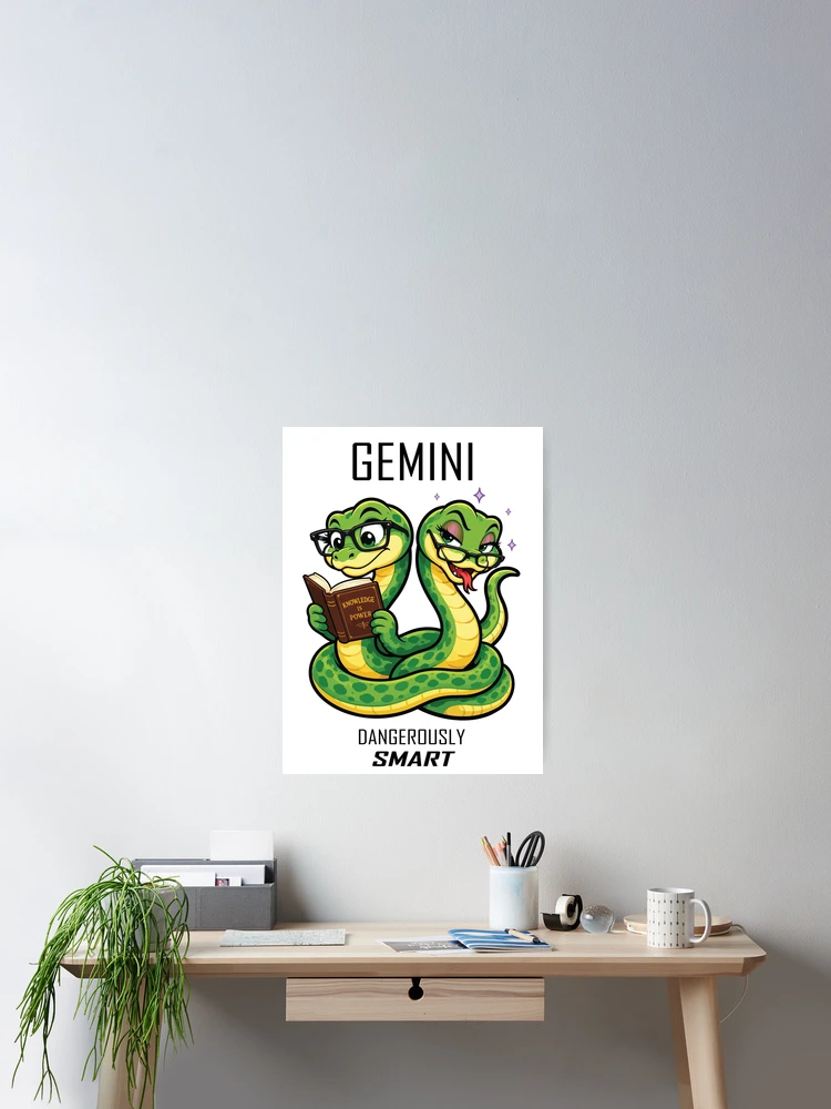 Thumbnail 2 of 3, Poster, Dangerously Smart designed and sold by Remake Design Lab.