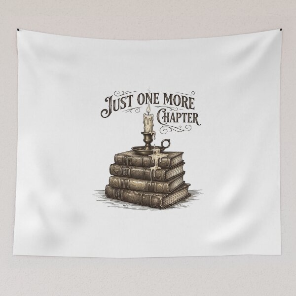 Item preview, Just One More Chapter designed and sold by YNAMREG.