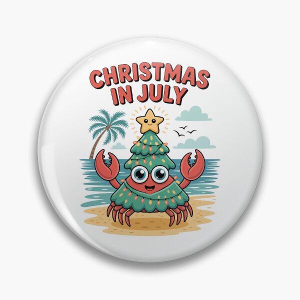 Item preview, Christmas Crab on Sandy Beach designed and sold by jkrphoto.