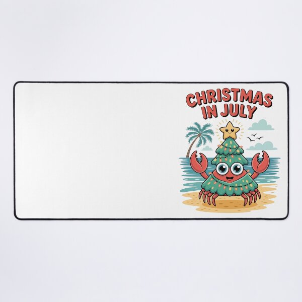 Item preview, Christmas Crab on Sandy Beach designed and sold by jkrphoto.