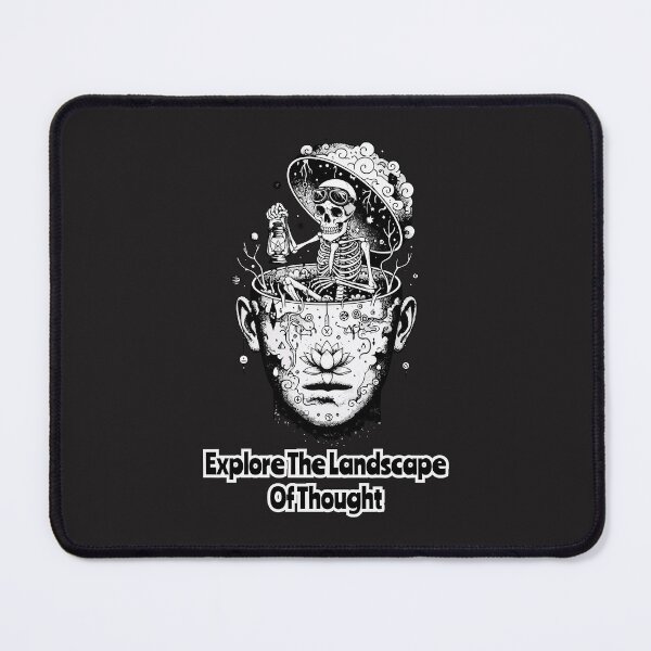 Item preview, Surreal Mind Expansion Skeleton "Explore The Landscape Of Thought" designed and sold by Cipher & Soul.