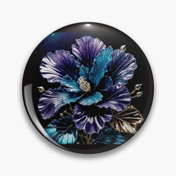 Item preview, Blue Crystal Hibiscus Garden designed and sold by Helios Be. Lavsh.