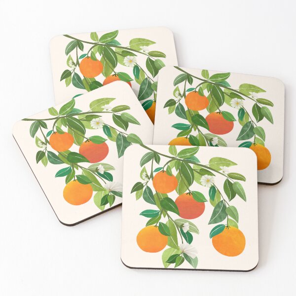 Item preview, Oranges and Blossoms Botanical Illustration designed and sold by Enchanted Adventure .