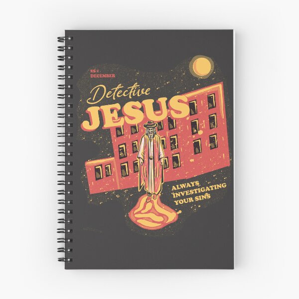 Item preview, Funny Religious (Detective Jesus) designed and sold by beboplab.