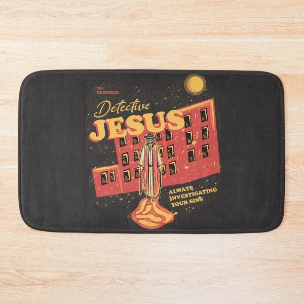 Item preview, Funny Religious (Detective Jesus) designed and sold by beboplab.