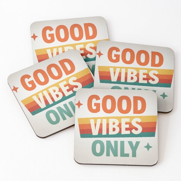 Item preview, Good Vibes Only — Retro Typography designed and sold by ivodanivan.