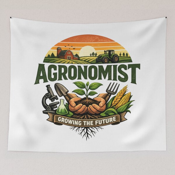 Item preview, Agronomist - Growing the Future Vintage Farming designed and sold by SidTastic .