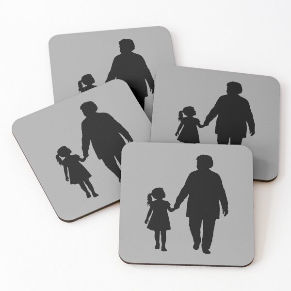 Item preview, Grandparents Grandchildren Silhouette Walking Together designed and sold by shirt-o-mat.