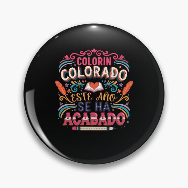 Item preview, Colorin Colorado Este Año Se Ha Acabado Spanish Teacher  designed and sold by FreeArt2.