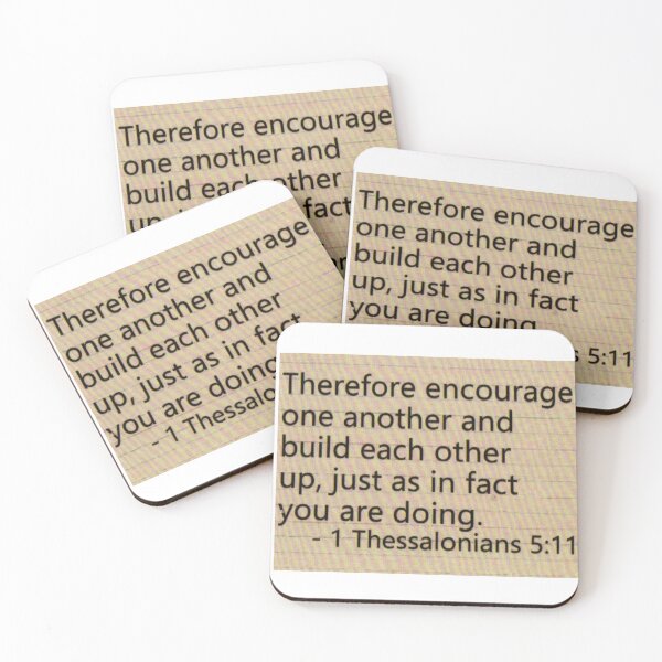 Item preview, 1 Thessalonians 5:11 designed and sold by di-Vera-Rosati.
