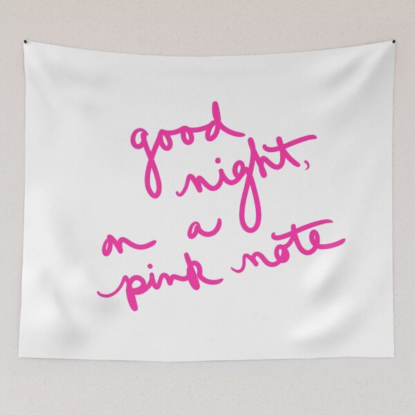 Item preview, Good Night, on a Pink Note designed and sold by abeink.