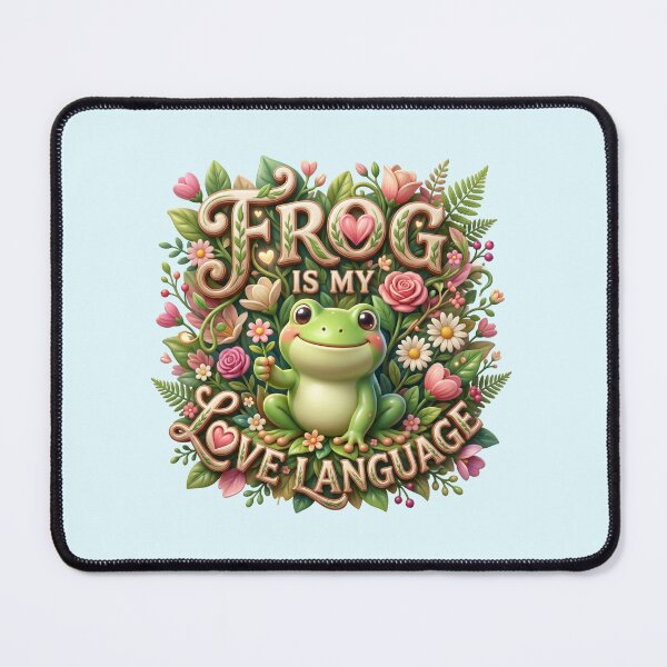 Item preview, Frog Is My Love Language Cottagecore Frog Gift designed and sold by pradeepvisuals.