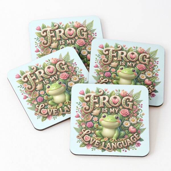 Item preview, Frog Is My Love Language Cottagecore Frog Gift designed and sold by pradeepvisuals.