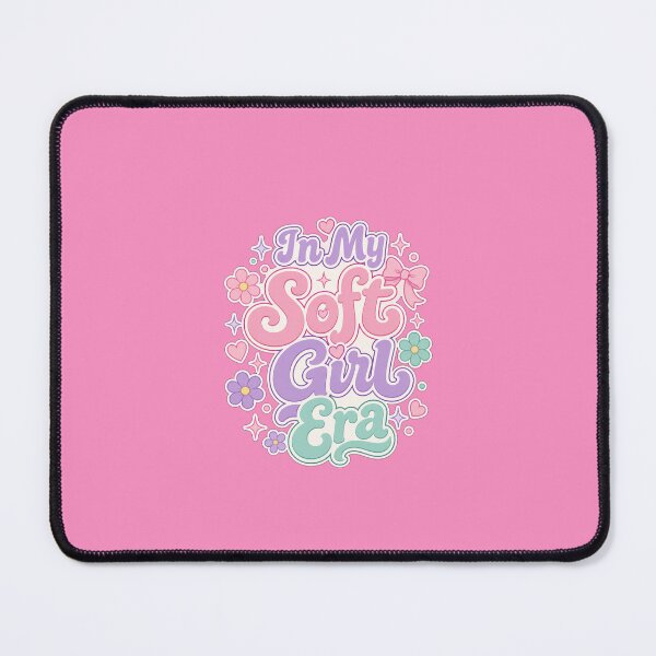 Item preview, In My Soft Girl Era Cute Coquette Aesthetic Pastel Typography Design designed and sold by Lozarux.