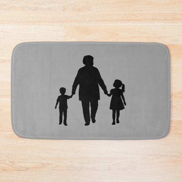 Item preview, Grandparents Grandchildren Silhouette Walking Together designed and sold by shirt-o-mat.