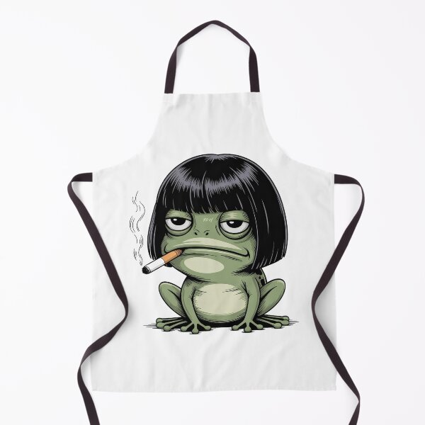 Item preview, Funny Frog Bob Haircut Meme designed and sold by J-Style-Design.