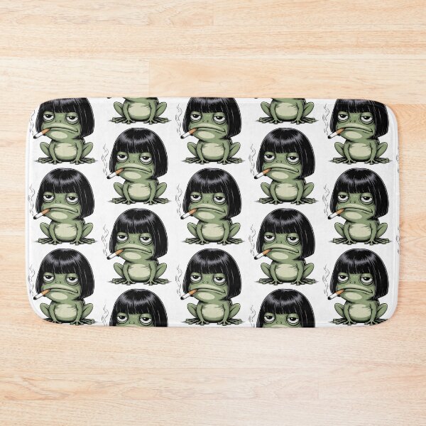 Item preview, Funny Frog Bob Haircut Meme designed and sold by J-Style-Design.