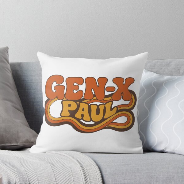 Item preview, Gen X Paul – Vintage GEN-X Retro Design designed and sold by digital.stickerperso.com.