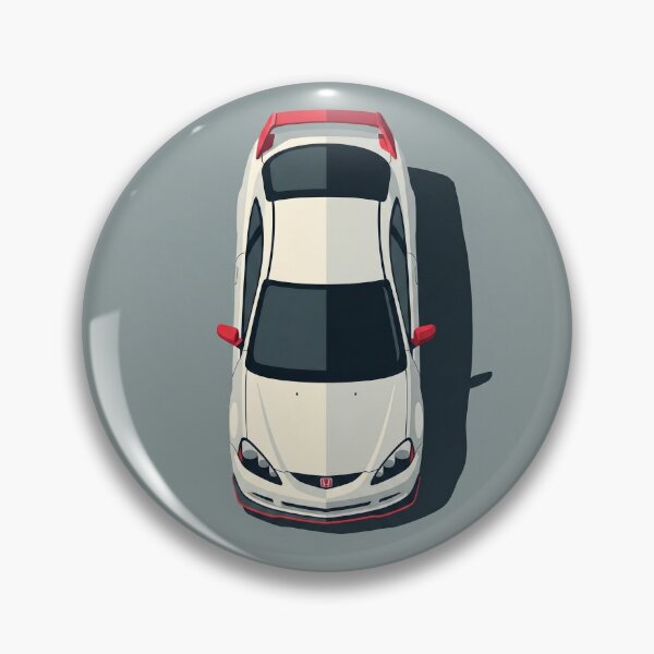 Item preview, Honda Integra Type R DC5 Top View Vector Illustration designed and sold by Motorline44.