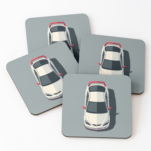 Item preview, Honda Integra Type R DC5 Top View Vector Illustration designed and sold by Motorline44.