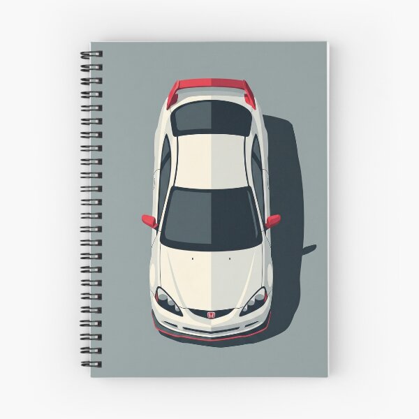 Item preview, Honda Integra Type R DC5 Top View Vector Illustration designed and sold by Motorline44.