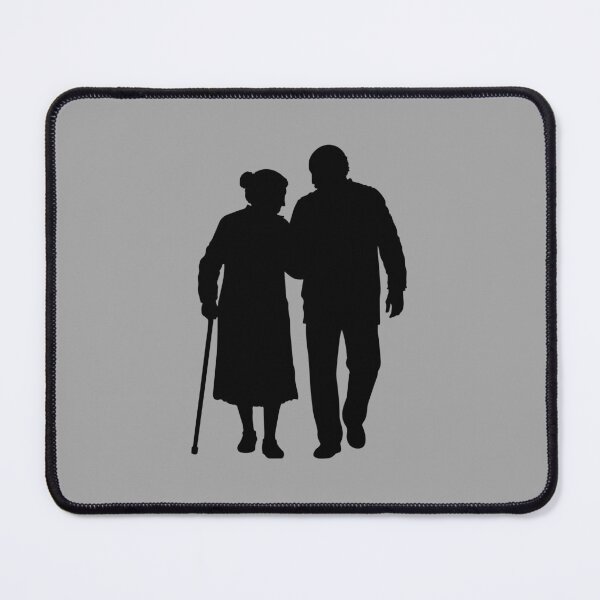 Item preview, Grandparents Grandchildren Silhouette Walking Together designed and sold by shirt-o-mat.
