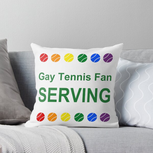 Artikelvorschau, Schwuler Tennisfan serviert entworfen und verkauft von naturegallery.