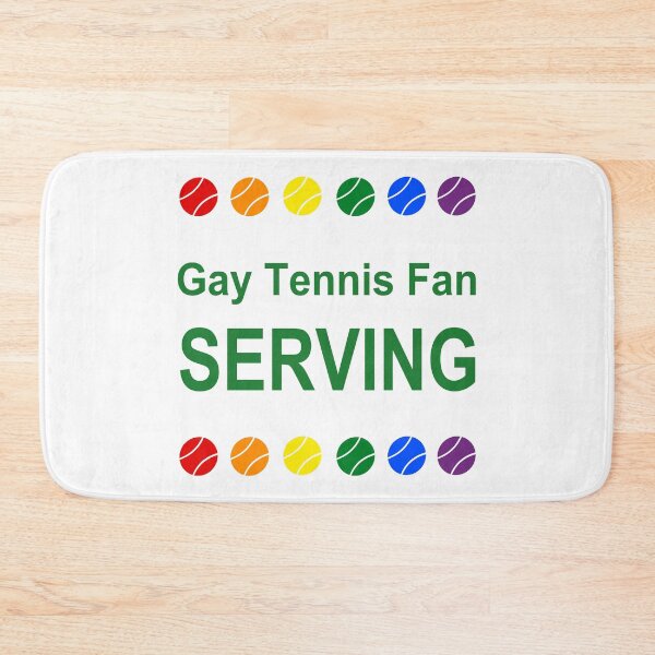 Item preview, Gay Tennis Fan Serving designed and sold by naturegallery.