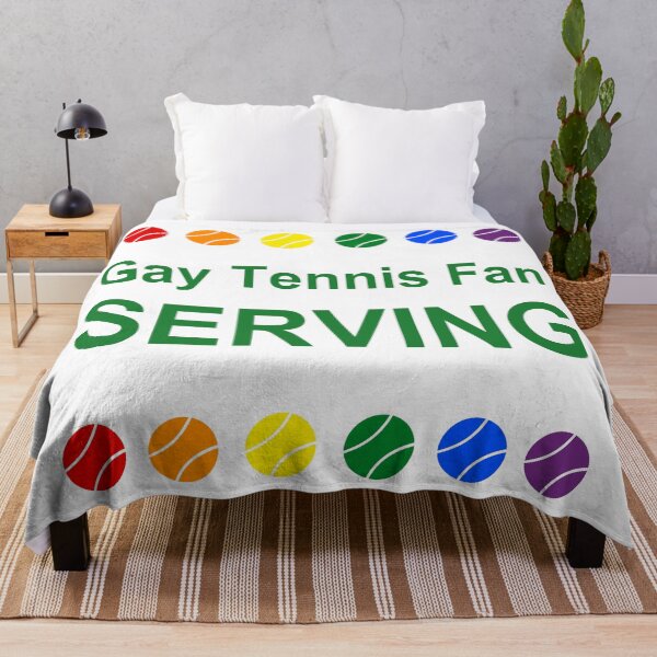 Item preview, Gay Tennis Fan Serving designed and sold by naturegallery.