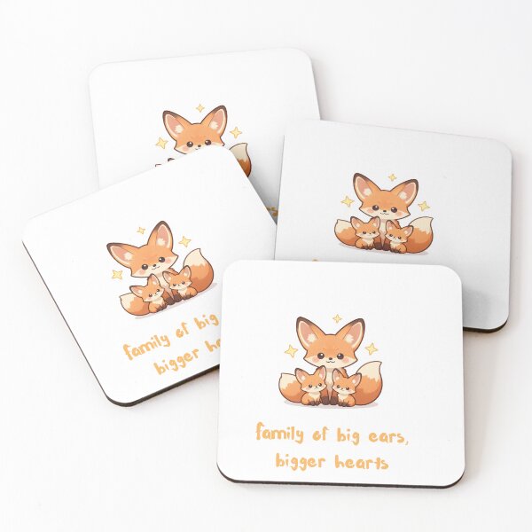 Item preview, Fennec foxes  designed and sold by nadiabaza83.