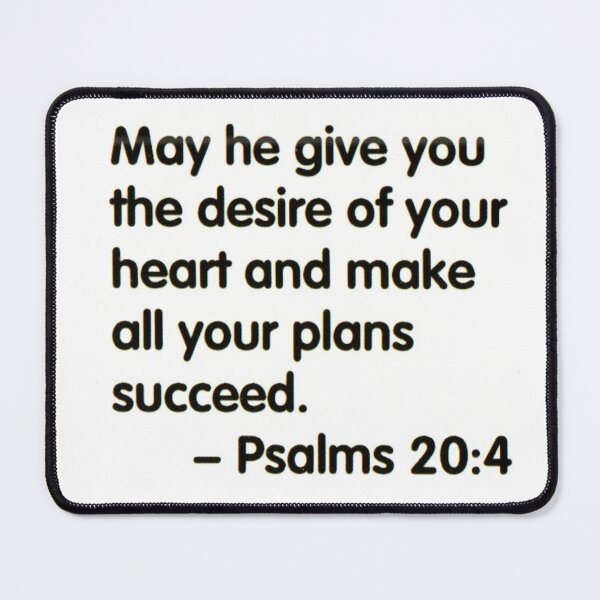 Item preview, Psalms 20:4 designed and sold by di-Vera-Rosati.