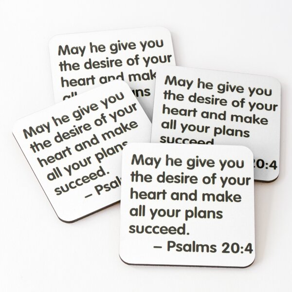 Item preview, Psalms 20:4 designed and sold by di-Vera-Rosati.