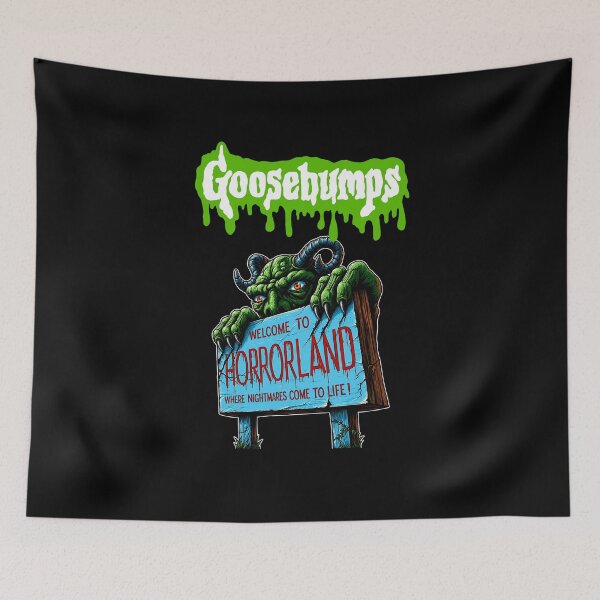 Item preview,  goosebumps welcome to horrorland vintage horror 90s fans  designed and sold by Blck-Acid-Devil.