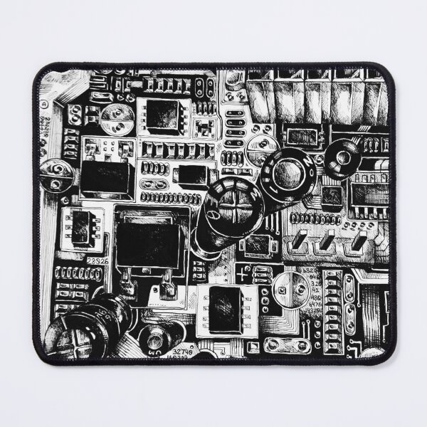 Item preview, Machinery black and white drawing NO.2 designed and sold by Inkorama.