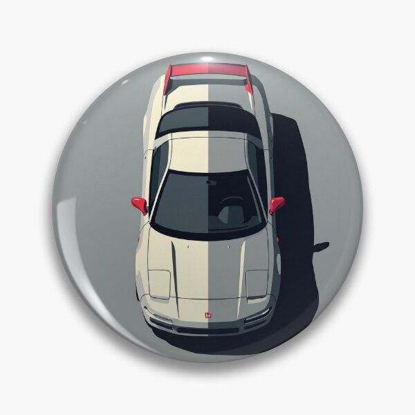 Item preview, Classic Honda NSX NA1 JDM Supercar Top View Vector Illustration designed and sold by Motorline44.