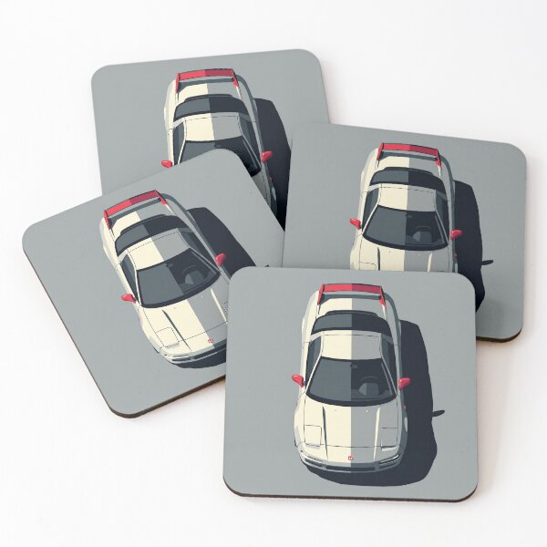 Item preview, Classic Honda NSX NA1 JDM Supercar Top View Vector Illustration designed and sold by Motorline44.