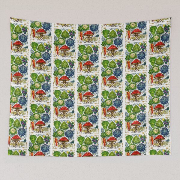 Item preview,   Faces Made Of Garden Vegetables designed and sold by TeeARTHY.
