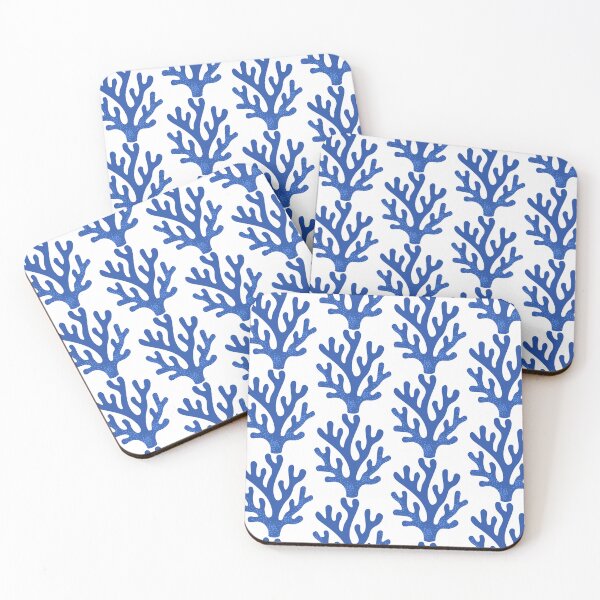 Item preview, Deep Blue Coral Reef Branch  designed and sold by BetweenForms.