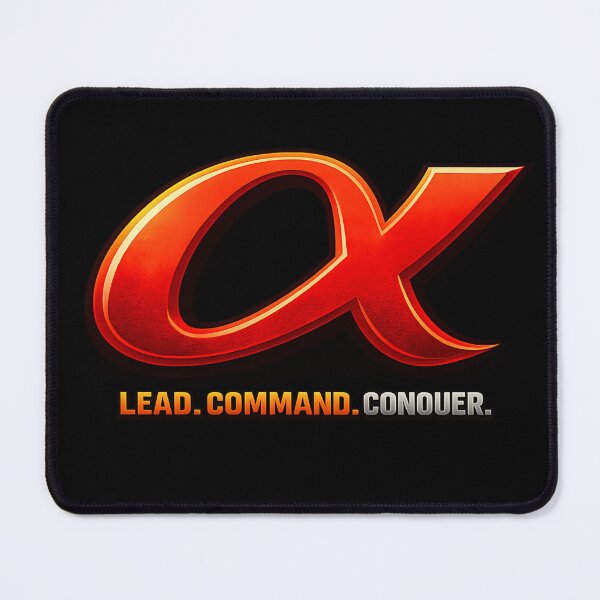Item preview, Alpha Mindset – Lead Command Conquer Graphic Tee designed and sold by MattyManiac.