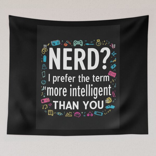 Item preview, Nerdtee designed and sold by whatthefoxsays.