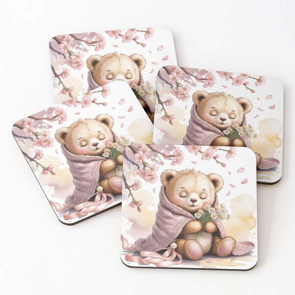 Item preview, Cute Teddy Bear and Panda Spring Aesthetic designed and sold by tim tal.
