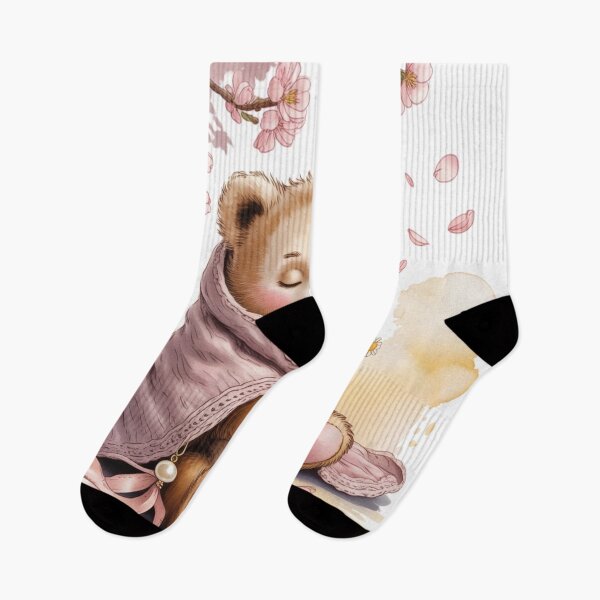 Item preview, Cute Teddy Bear and Panda Spring Aesthetic designed and sold by tim tal.