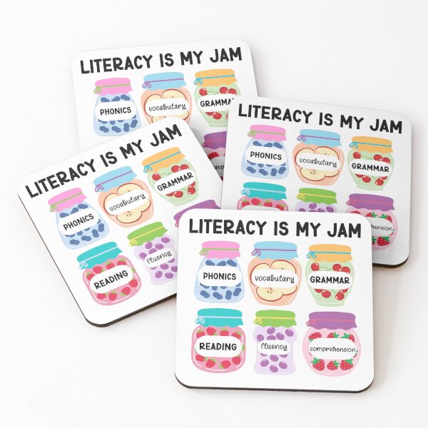 Item preview, Literacy is my jam designed and sold by marissajdent.